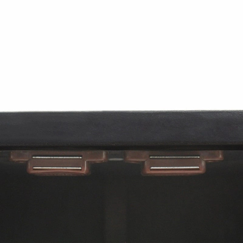 Modern Black Two-Door Wood Storage Cabinet for Living Room, Bedroom or Entryway