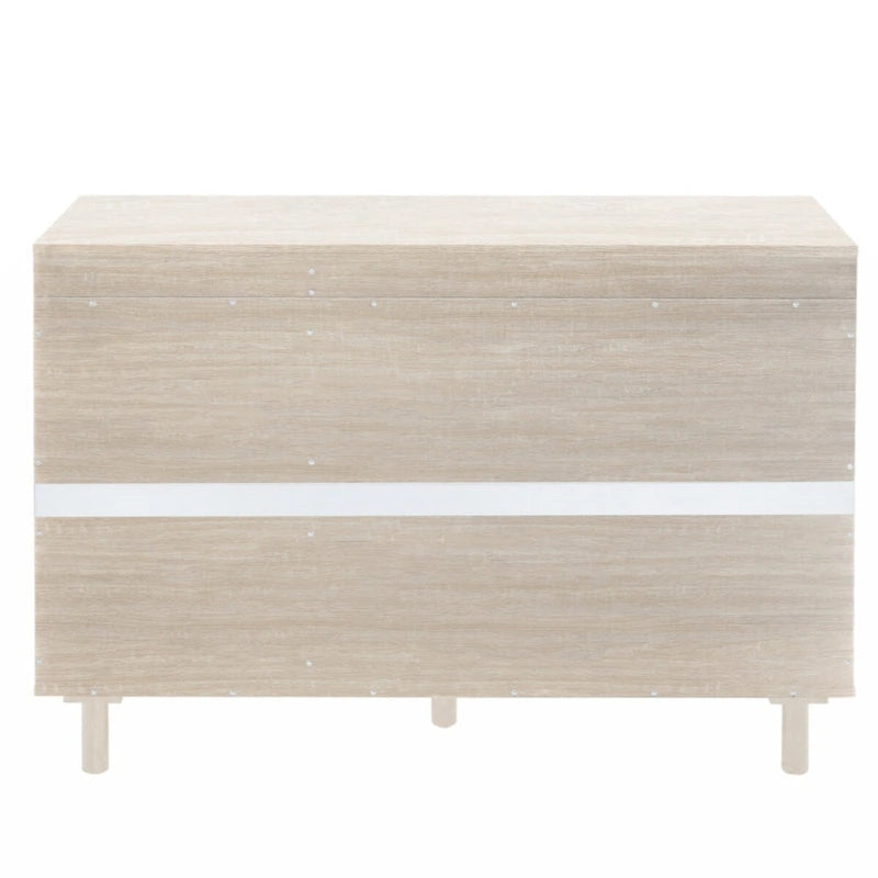 2-Door 3-Drawer Storage Cabinet for Bedroom and Living Room