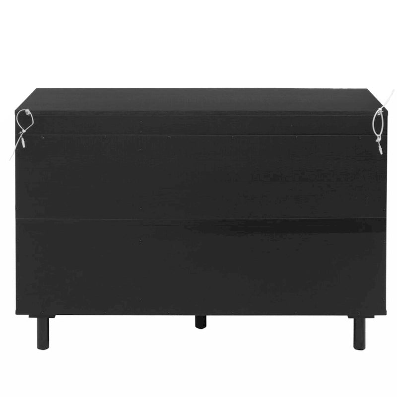2-Door 3-Drawer Storage Cabinet for Bedroom and Living Room