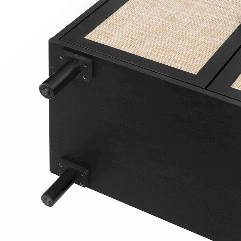 2-Door 3-Drawer Storage Cabinet for Bedroom and Living Room
