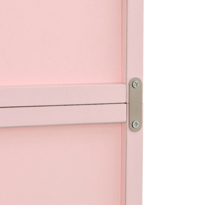 8-Tier Tall Narrow Storage Cabinet with Adjustable Shelves
