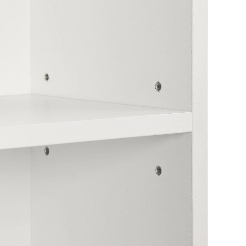 8-Tier Tall Narrow Storage Cabinet with Adjustable Shelves