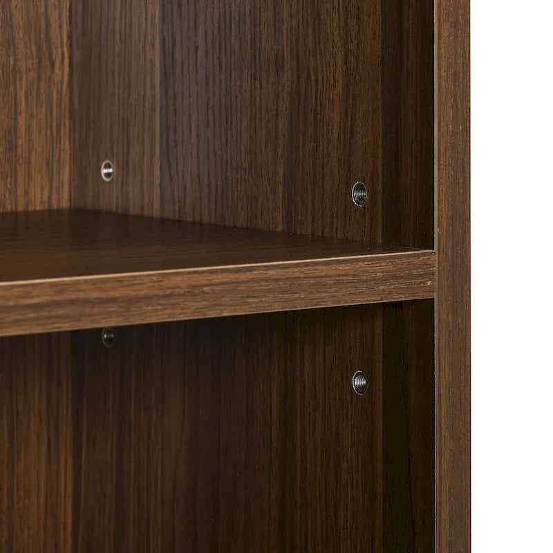 8-Tier Tall Narrow Storage Cabinet with Adjustable Shelves