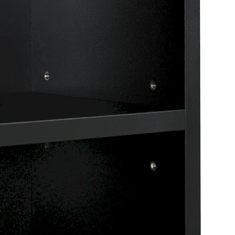 8-Tier Tall Narrow Storage Cabinet with Adjustable Shelves