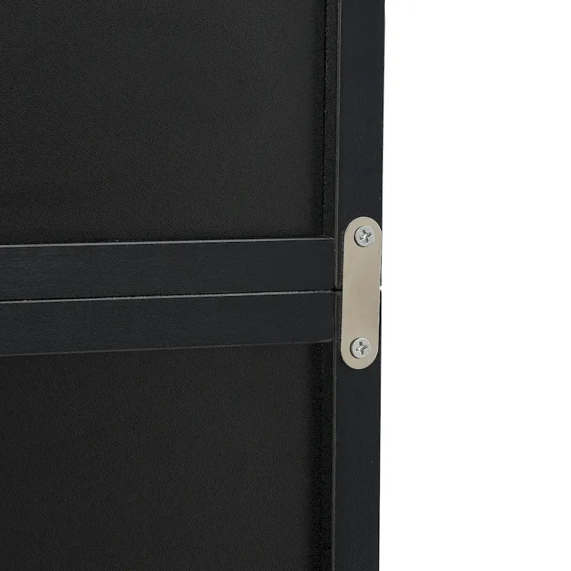8-Tier Tall Narrow Storage Cabinet with Adjustable Shelves