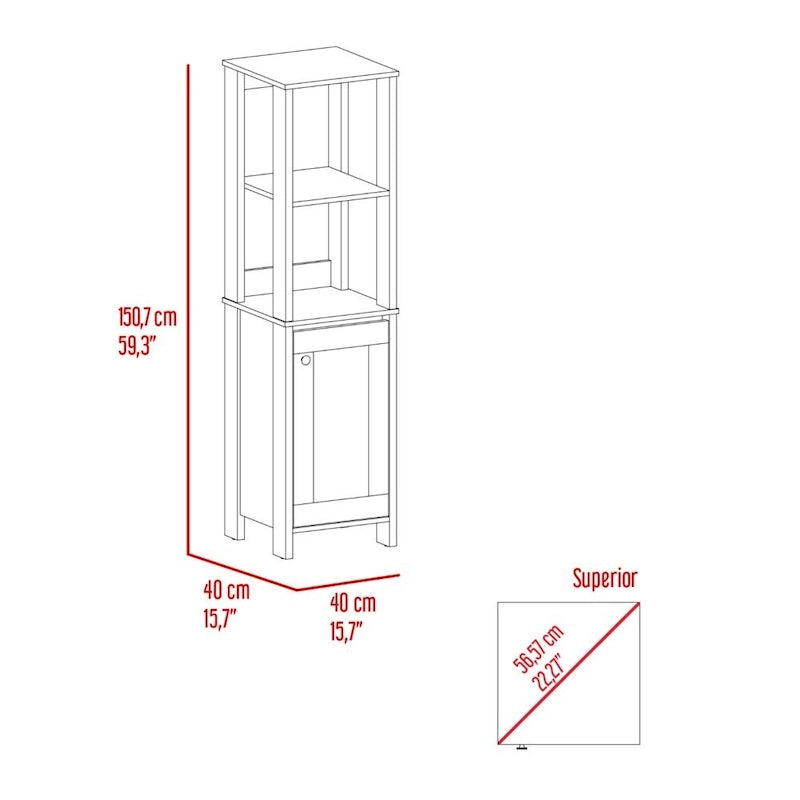 Freestanding Bathroom Storage Cabinet