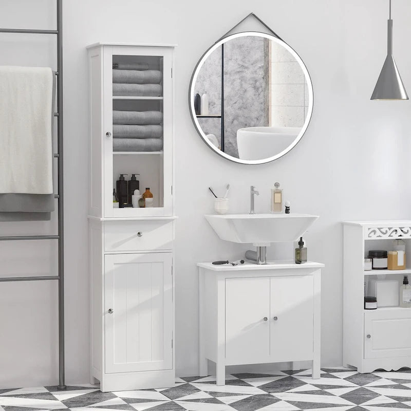 Tall Bathroom Storage Cabinet
