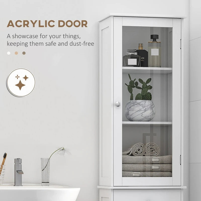 Tall Bathroom Storage Cabinet