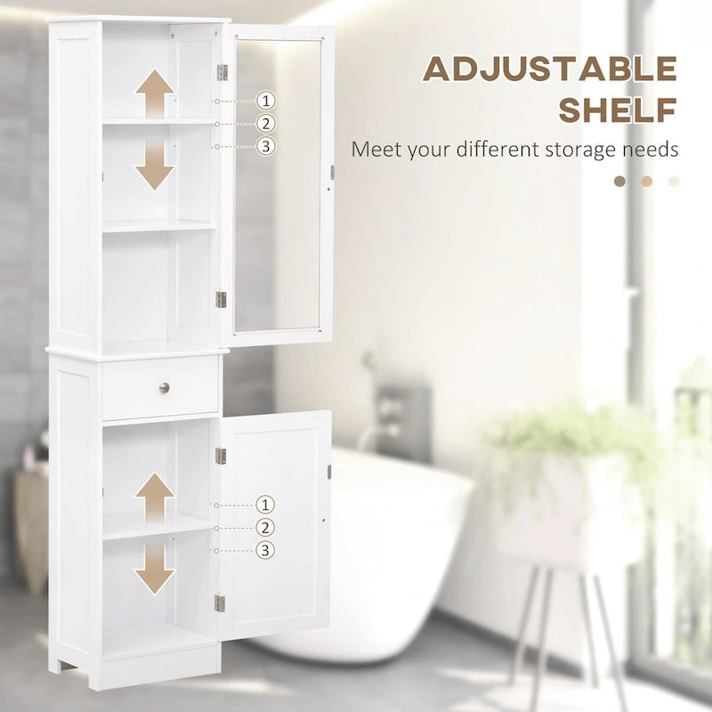 Tall Bathroom Storage Cabinet