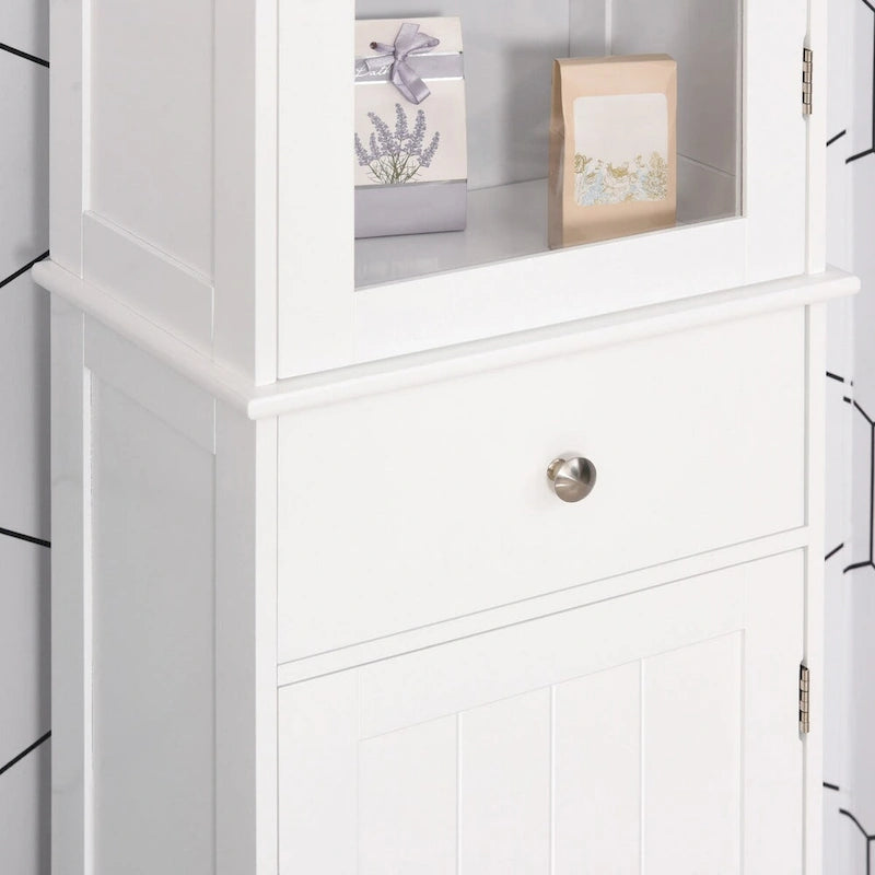 Tall Bathroom Storage Cabinet